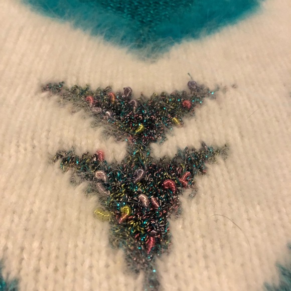 Vintage 80s Franco Valeri Angora blend sweater size S - Picture 7 of 12